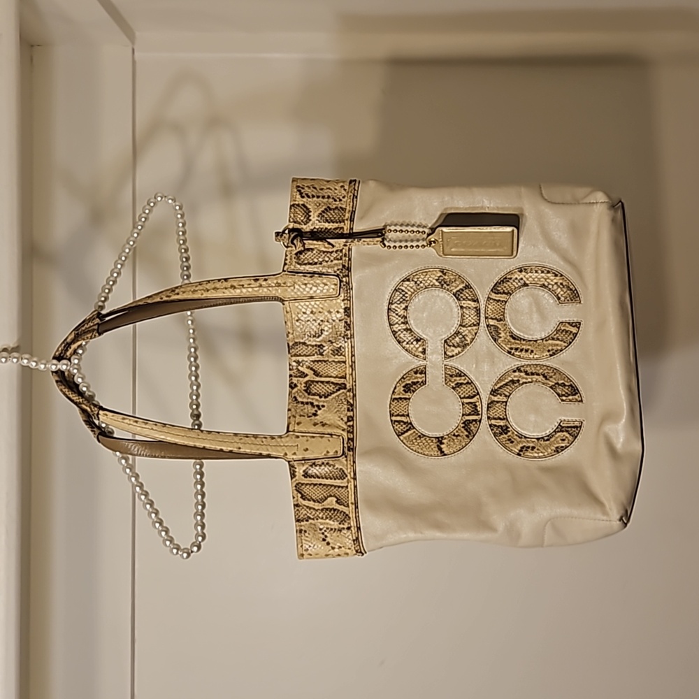 Coach letter purse